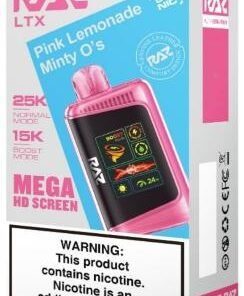 Raz 25k Pink Lemonade Minty OS
