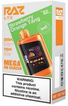 Raz 25K Strawberry Orange Tang